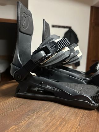 Fijaciones Snowboard Ride Negras