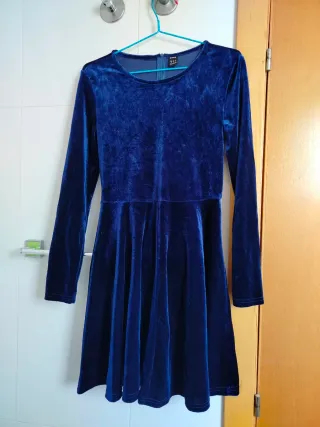 Vestido azul eléctrico talla S