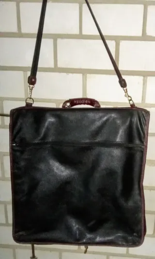 Pierre Cardin portatrajes piel vintage