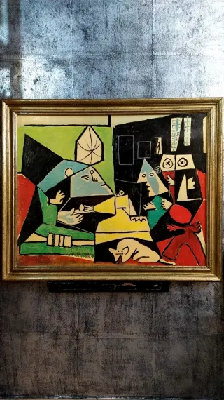 PABLO PICASSO 1972 LAMINA CUADRO ANTIQUE № 243