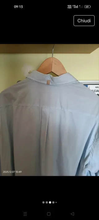 Camicia uomo Harmont & Blaine azzurra