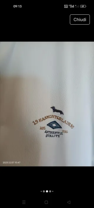 Camicia uomo Harmont & Blaine azzurra