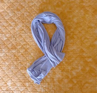 Fular Fourlard Gris Claro Suave