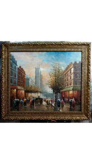 FOSTER OLEO CUADRO ANTIQUE № 244