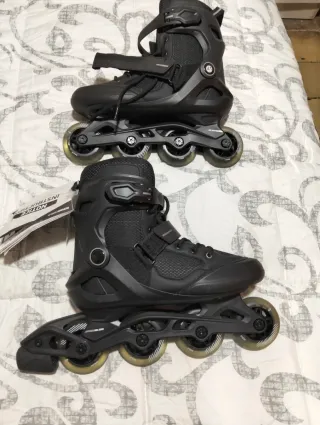 Patines Oxelo Negros Talla 41 Nuevos