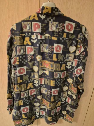 Blusa estampada multicolor