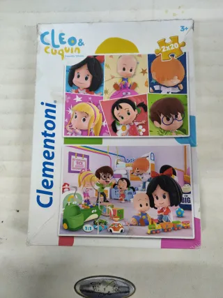 Pack Puzzle Frozen y Cleo & Cuquin y Memory Frozen