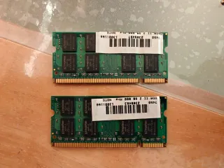2x Kingston KVR800D2S6/2G DDR2 2GB RAM