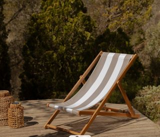 Estructura tumbona / hamaca de madera