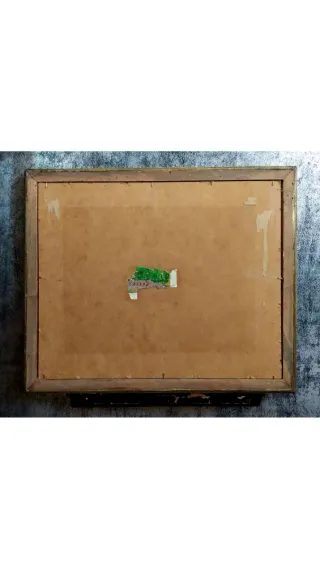 CASTRO 1916 OLEO CUADRO ANTIQUE № 85