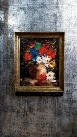 MONTERO OLEO CUADRO ANTIQUE № 252