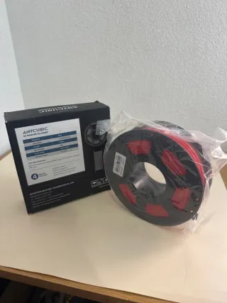 Anycubic Filamento PLA Rojo 1.75mm 1kg