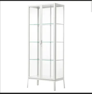 Vitrina MILSBO IKEA Blanca 73x175 cm