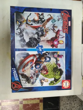 Puzzle Marvel Avengers 2 Puzzles 500 Piezas
