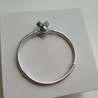 Pulsera cadena serpiente Minnie Disney