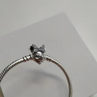 Pulsera cadena serpiente Minnie Disney