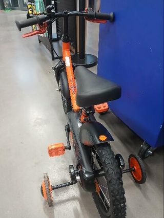 bicicleta 14" naranja