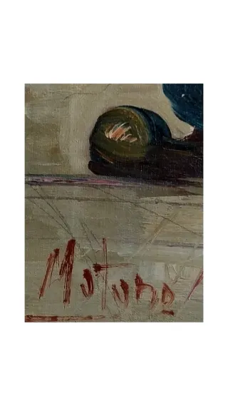 MUTUNO OLEO CUADRO ANTIQUE № 124