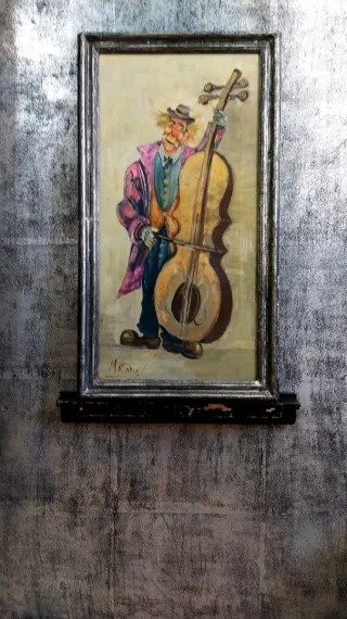 MUTUNO OLEO CUADRO ANTIQUE № 124