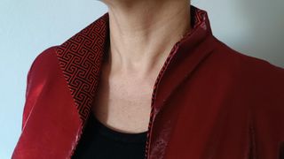 Chaqueta bordada. Estilo chino. Talla L