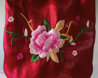 Chaqueta bordada. Estilo chino. Talla L