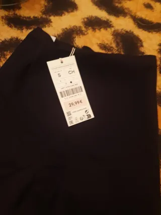 Oysho Negro Pantalón Moldeador Talla S