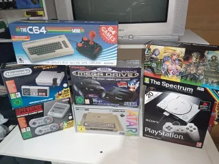 Pack Consolas classic's mini