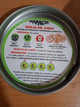 Juego de cartas Mapache Ladrón de Galletas