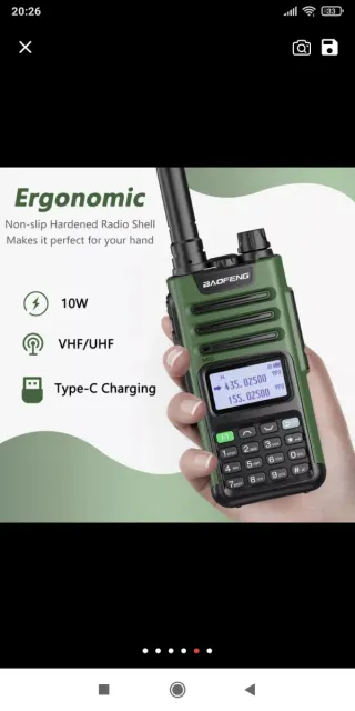Baofeng UV-13 PRO V2 Walkie Talkie 10W