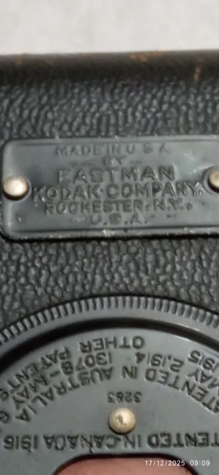 Cámara fotográfica antigua