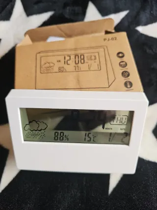 Reloj Despertador Digital con Temperatura