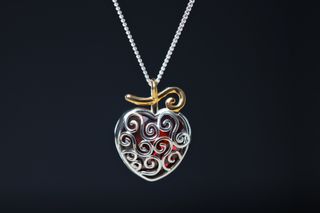 Colgante Ope Ope no Mi - One Piece - Plata Ley