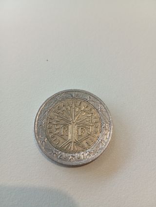 ERROR MONEDA 2 EUROS MUY BUSCADA FRANCIA 2001
