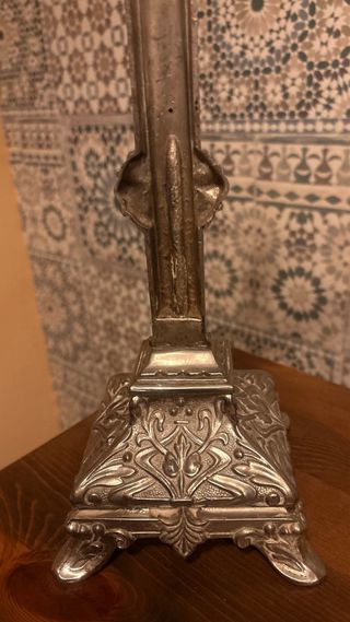 Crucifijo Metálico Estilo Gótico 35cm