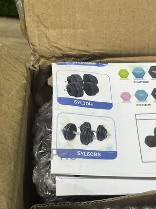 Mancuernas 1kg x 2 SONGMICS