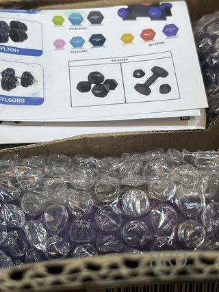 Mancuernas 1kg x 2 SONGMICS