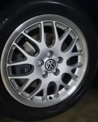 CENTRO RUEDA LLANTA VOLKSWAGEN GOLF GTI 55/52mm