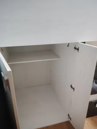 Litera tren gris y blanca