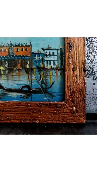 VENECIA OLEO CUADRO ANTIQUE № 226