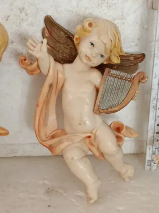 Set 4 Angeli Presepe Musicali