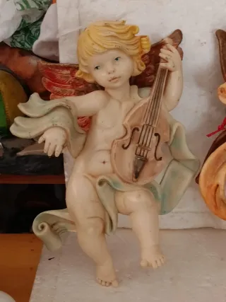 Set 4 Angeli Presepe Musicali