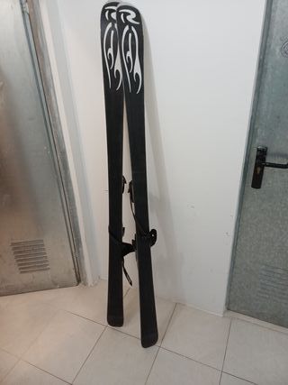 Sci Rossignol con attacchi da sci di fondo