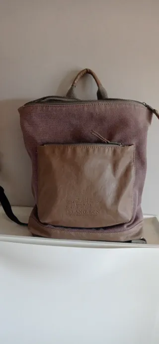 Mochila Slang Barcelona Marrón