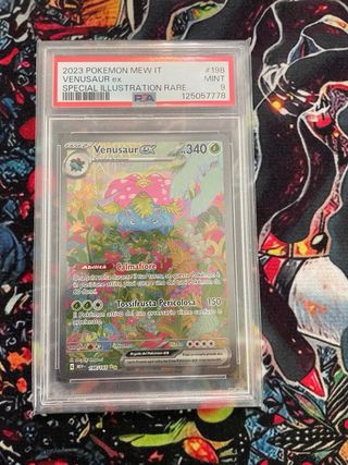 Venusaur ex 198/165 Special Illustration Rare PSA