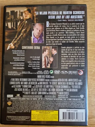 DVD Infiltrados Edición Especial 2 Discos