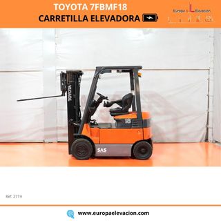 CARRETILLA ELEVADORA ELECTRICA TOYOTA 7FBMF18
