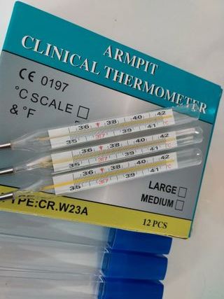 tris 3 armpit clinical thermometer Anni '80/'90