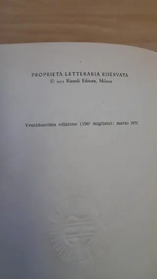 Libri Don Camillo di Guareschi anno 1972