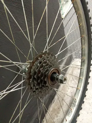 Rueda Bicicleta 26 Aluminio