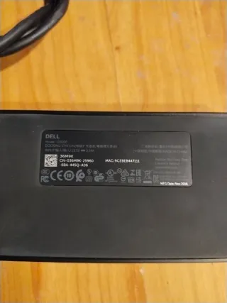 Estación de Acoplamiento Dell 3100